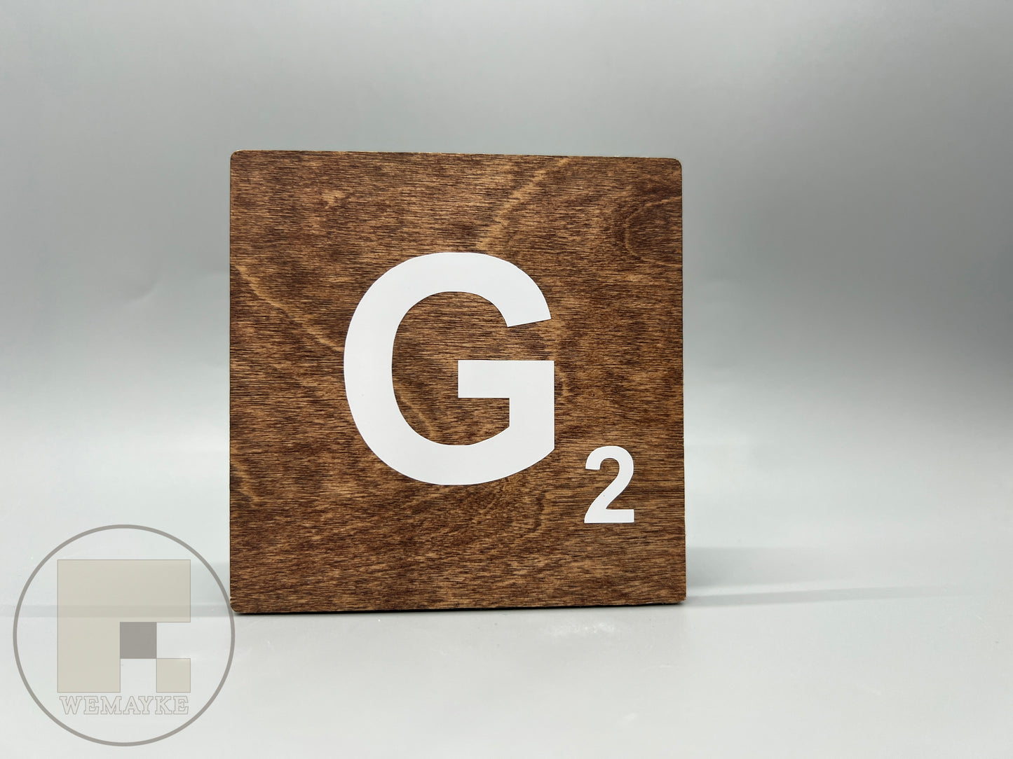 3.5" x 3.5" Hanging Scrabble Wall Tiles