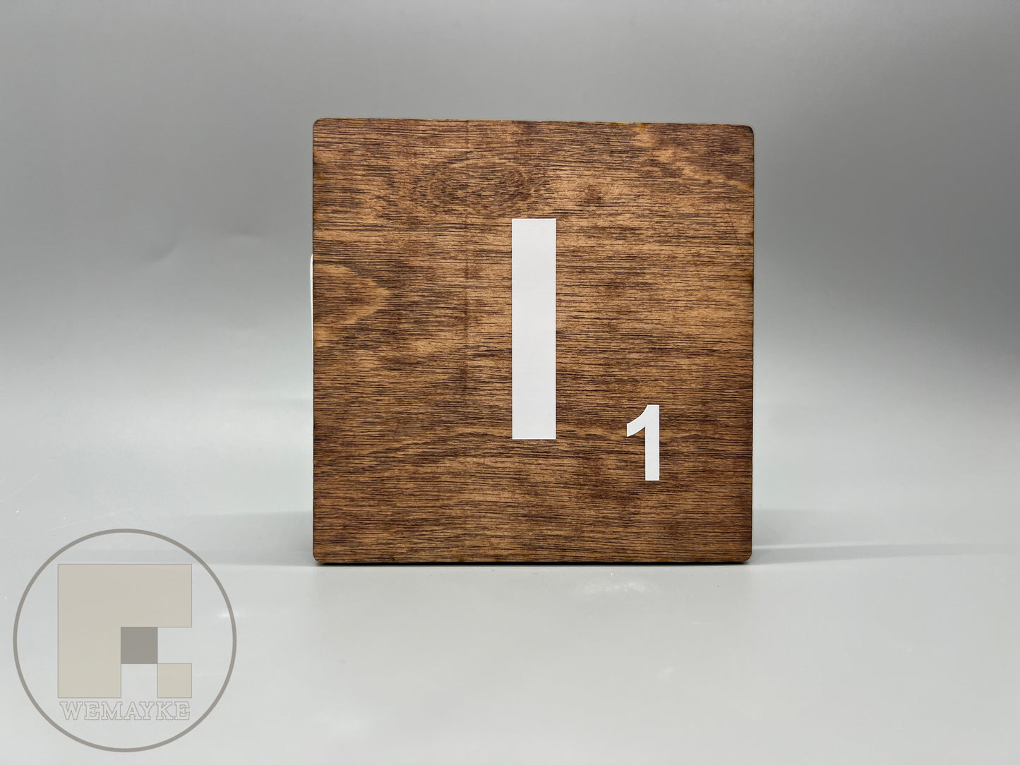 3.5" x 3.5" Hanging Scrabble Wall Tiles