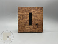 3.5" x 3.5" Hanging Scrabble Wall Tiles