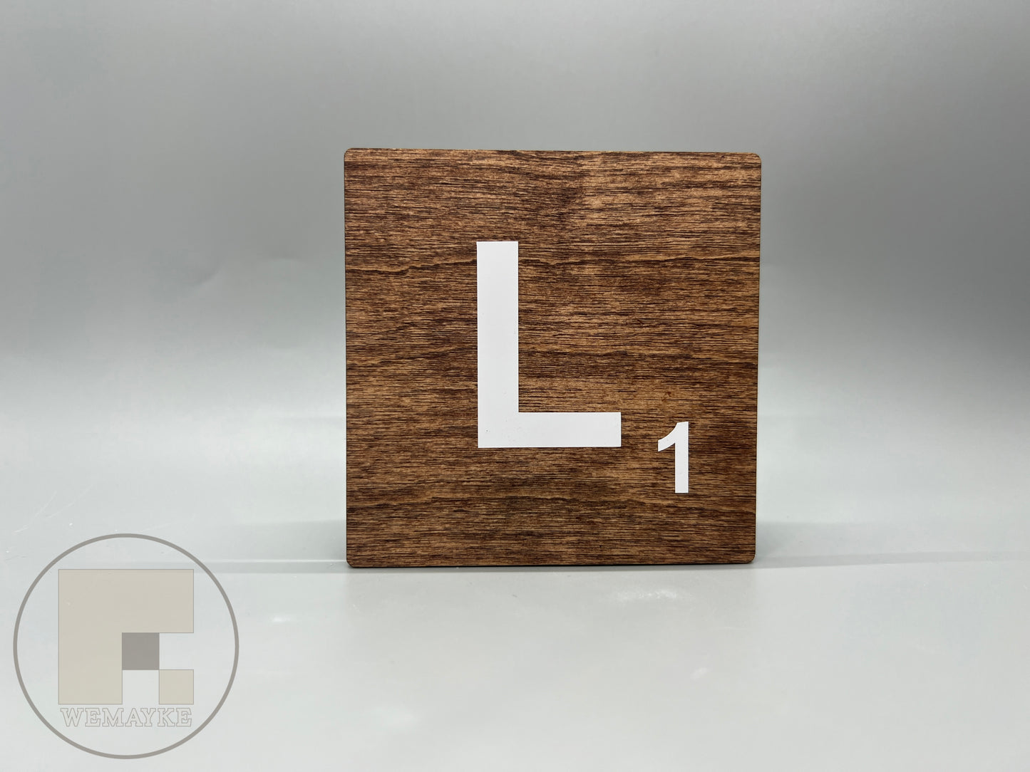 3.5" x 3.5" Hanging Scrabble Wall Tiles