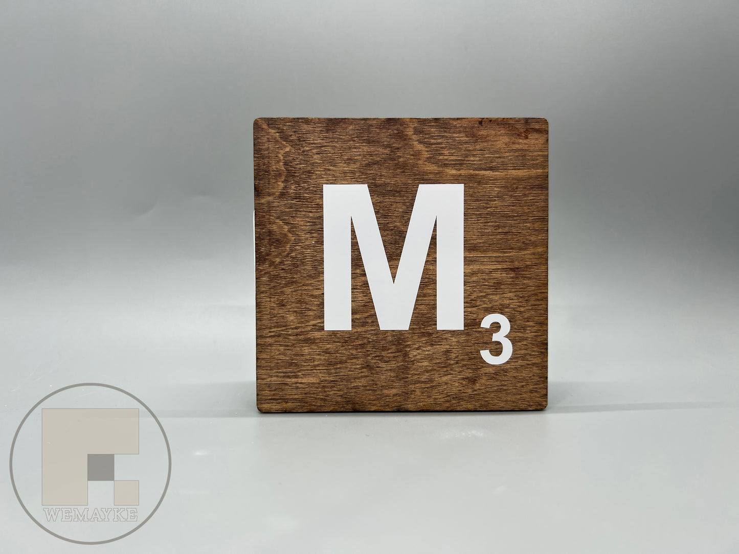 3.5" x 3.5" Hanging Scrabble Wall Tiles
