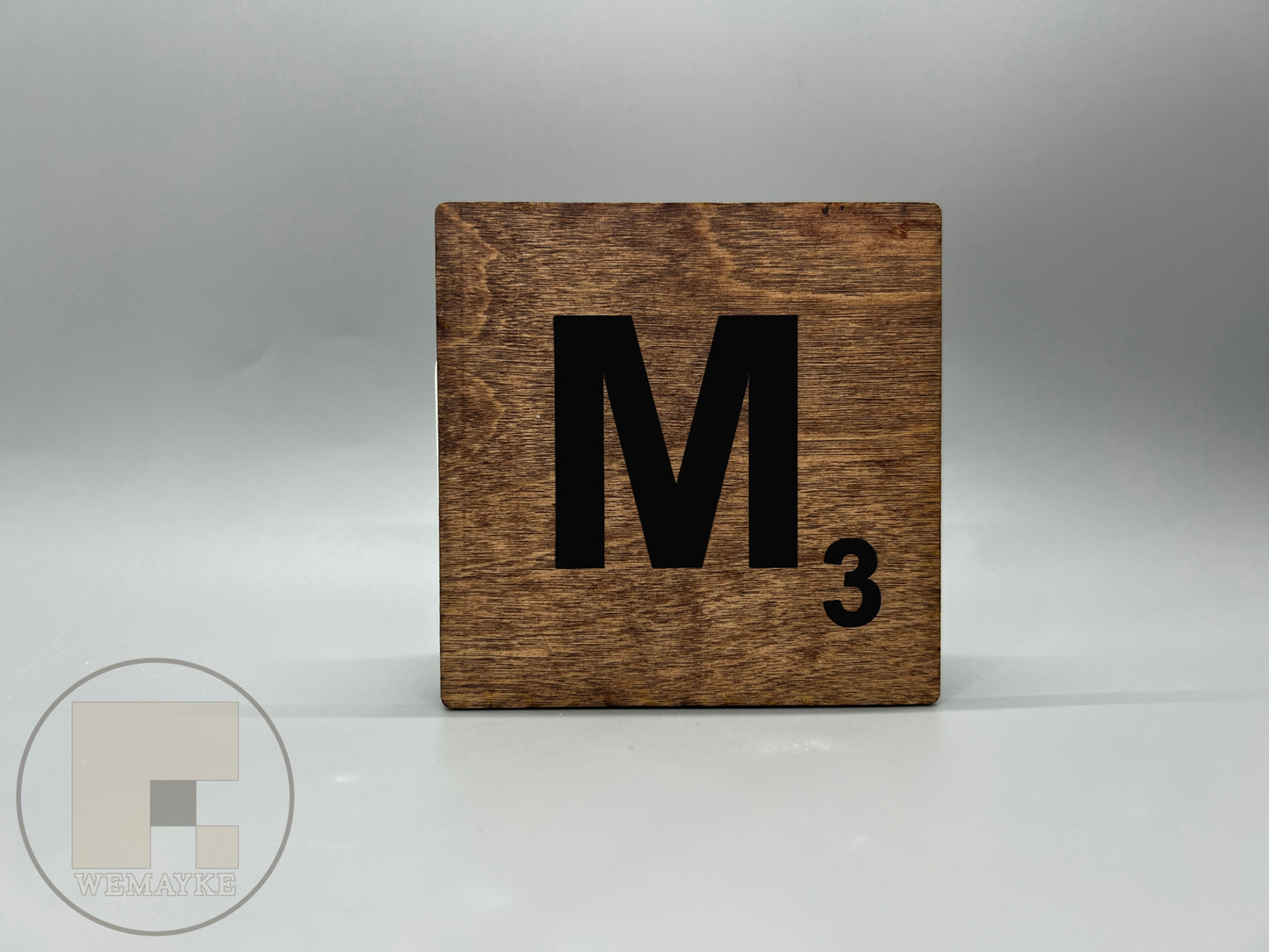 3.5" x 3.5" Hanging Scrabble Wall Tiles