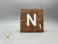 3.5" x 3.5" Hanging Scrabble Wall Tiles