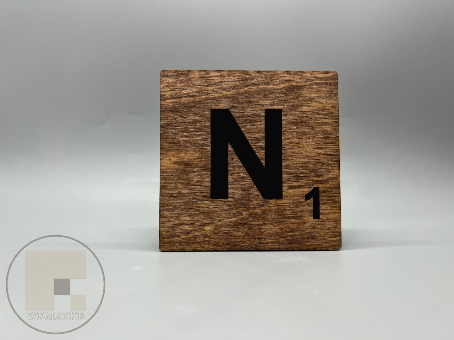 3.5" x 3.5" Hanging Scrabble Wall Tiles