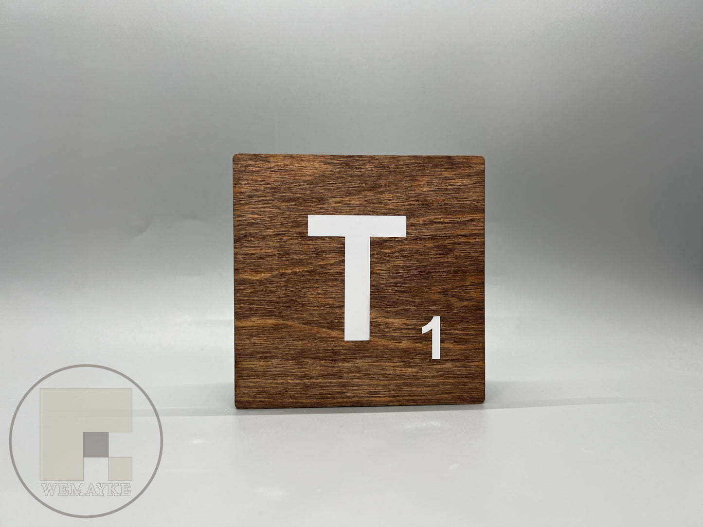 3.5" x 3.5" Hanging Scrabble Wall Tiles