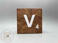 3.5" x 3.5" Hanging Scrabble Wall Tiles