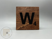 3.5" x 3.5" Hanging Scrabble Wall Tiles