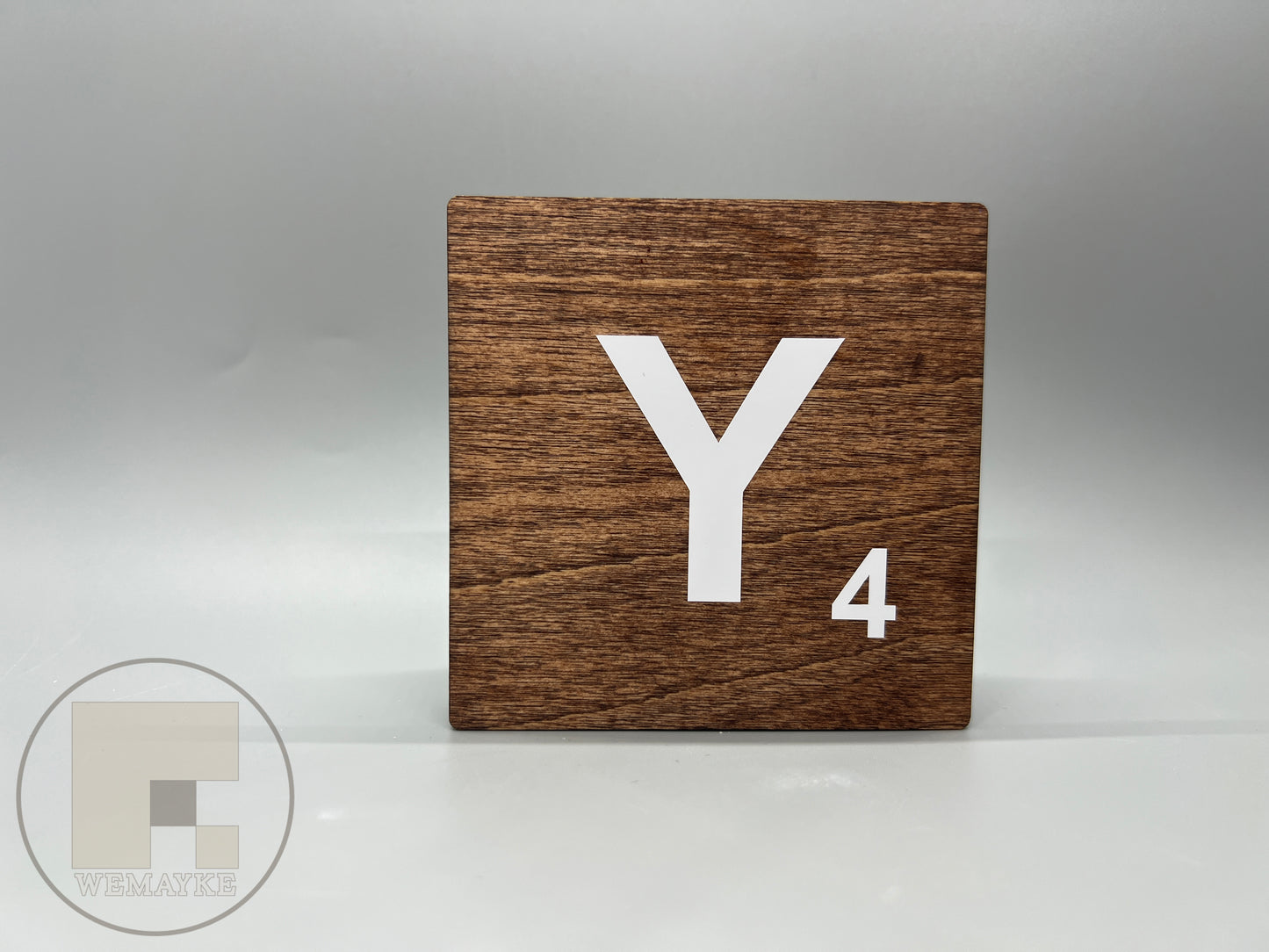 3.5" x 3.5" Hanging Scrabble Wall Tiles