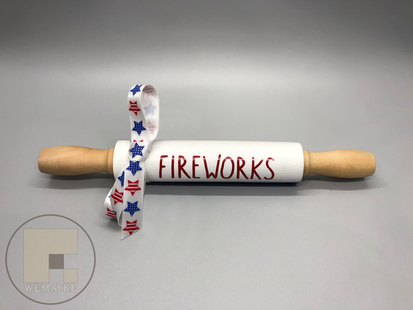 Patriotic 7" Mini Rolling Pin