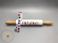 Patriotic 7" Mini Rolling Pin