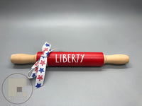 Patriotic 7" Mini Rolling Pin