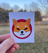 (S116) Shiba Inu SHIB Decal / Sticker