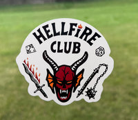 (S43) Hellfire Club - Stranger Things Decal / Sticker